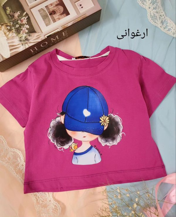 کراپ نخ پنبه دختر بادکنکی و دختر کلاه آبی